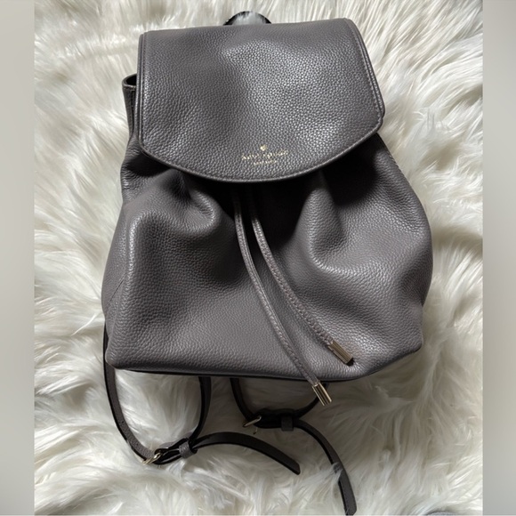 Kate Spade Gray Backpack - Picture 1 of 5